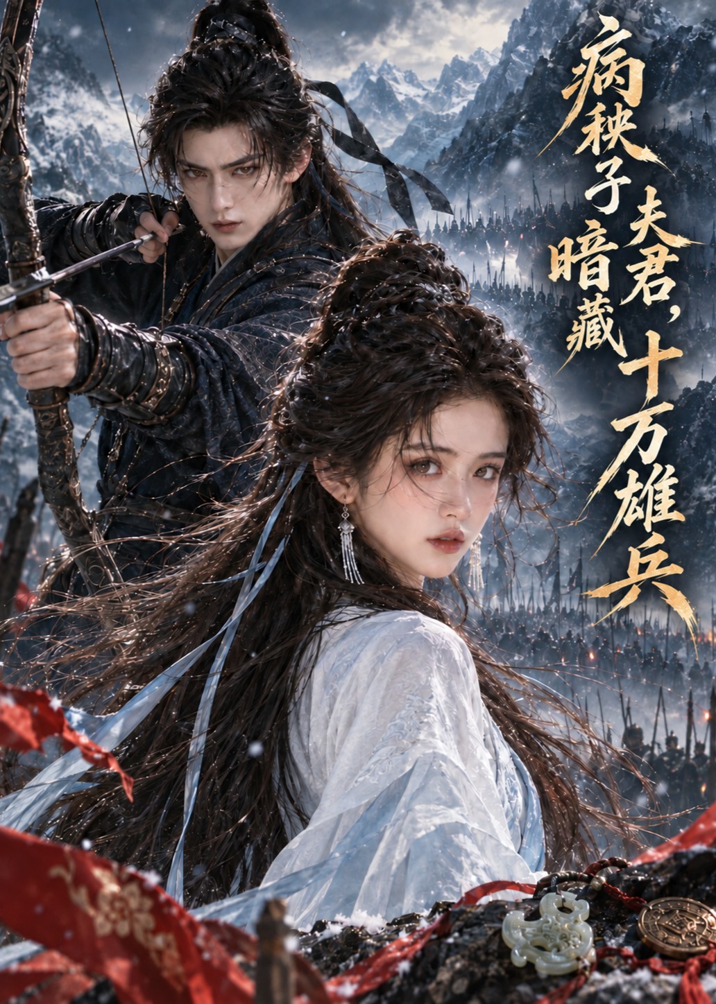 病秧子夫君，暗藏十万雄兵封面图