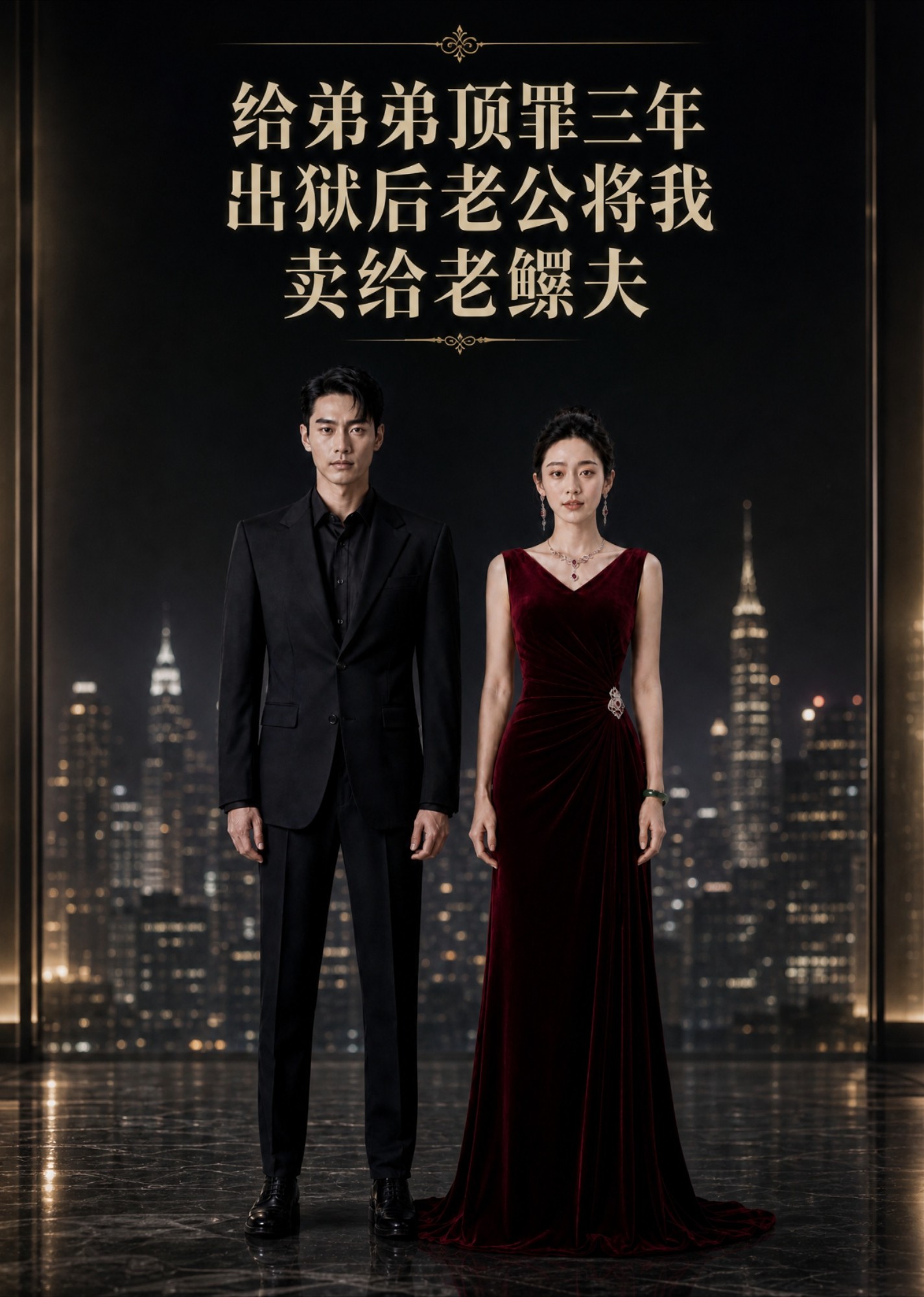 给弟弟顶罪三年，出狱后老公将我卖给老鳏夫封面图