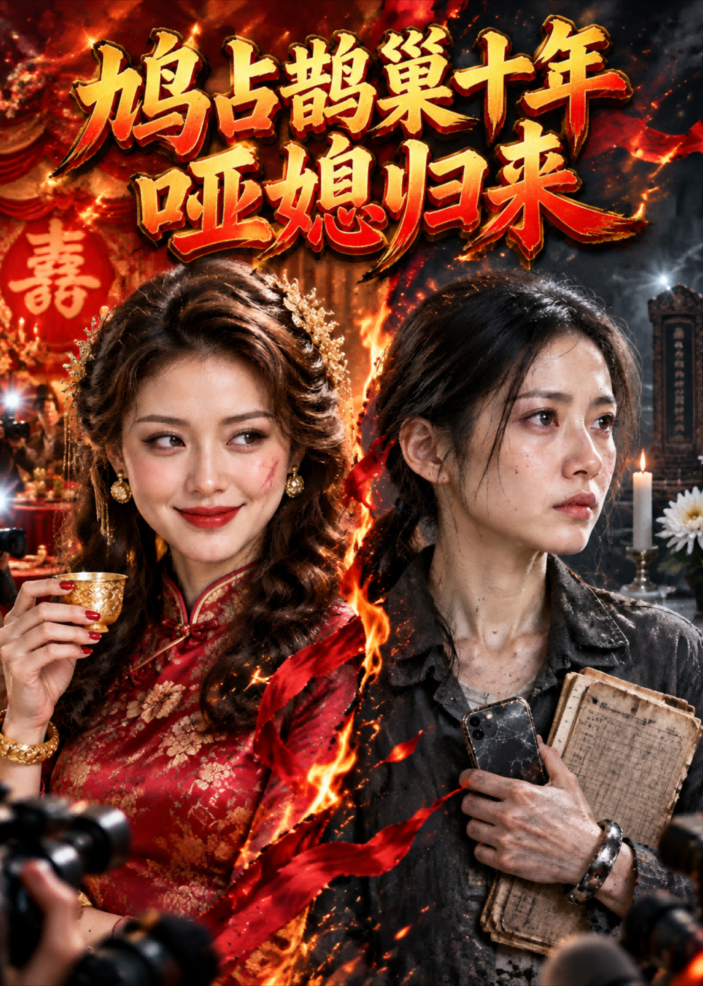 鸠占鹊巢十年，哑媳归来封面图